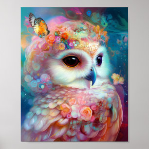 Poster Surreal Owl Imaginaire Art