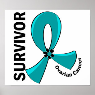 Poster Survivant 12 de Cancer ovarien