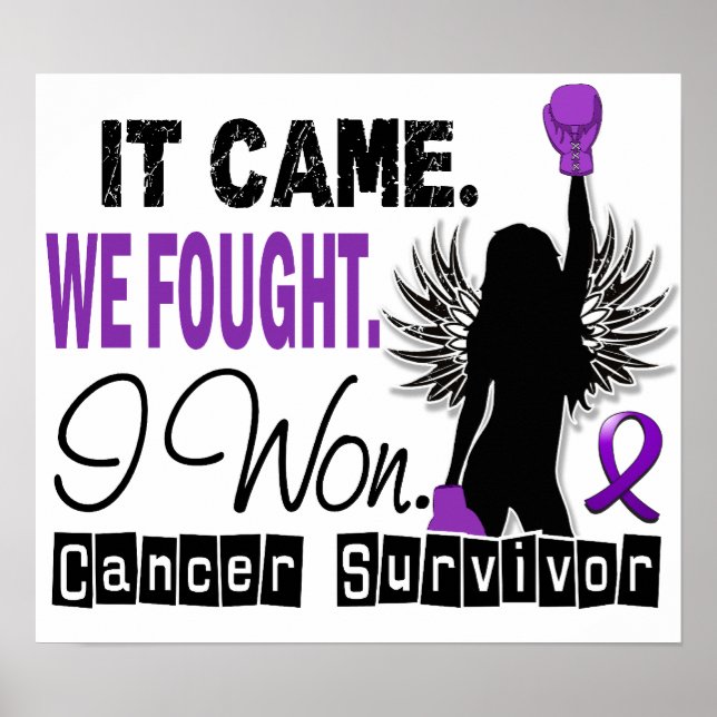 Poster Survivant 22 Cancer pancréatique (Devant)