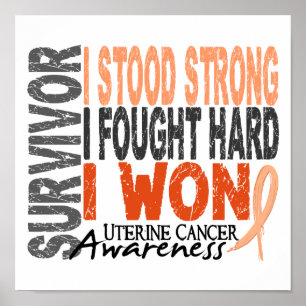 Poster Survivant 4 Cancer utérin