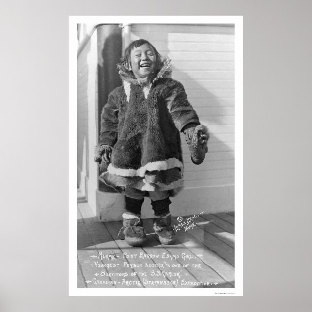 Poster Survivant de la catastrophe de Karluk 1914 (Devant)