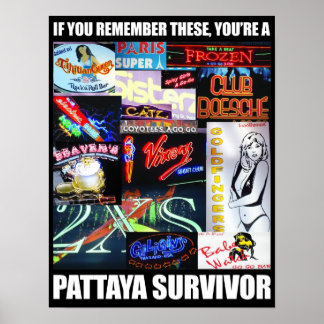 Poster Survivant de Pattaya