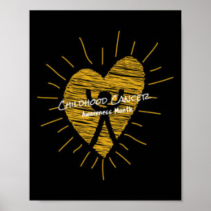 Poster Survivant du cancer de l'enfant - Cancer de l'enfa