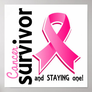 Poster Survivant du cancer du sein 19
