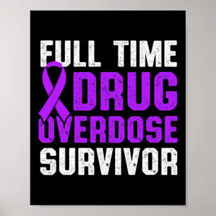 Poster Survivant du guerrier de sensibilisation à la surd