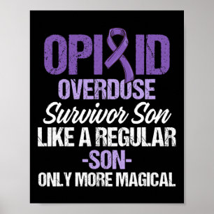 Poster Survivant du guerrier de sensibilisation à la surd