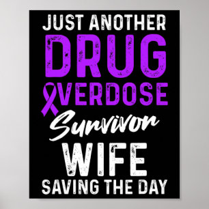 Poster Survivant du guerrier de sensibilisation à la surd