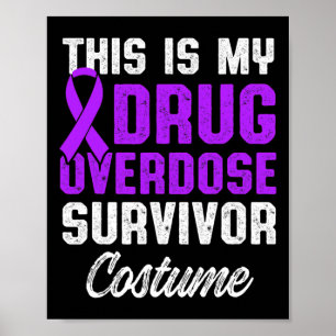 Poster Survivant du guerrier de sensibilisation à la surd