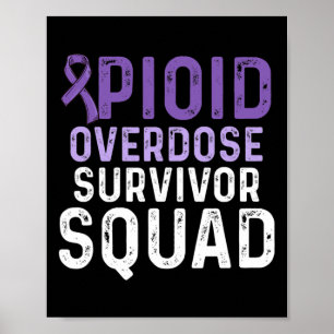 Poster Survivant du guerrier de sensibilisation à la surd