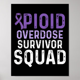 Poster Survivant du guerrier de sensibilisation à la surd