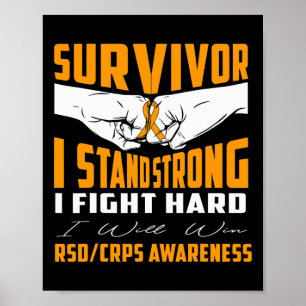 Poster Survivant Je Me Trouve Forte Sensibilisation Aux C