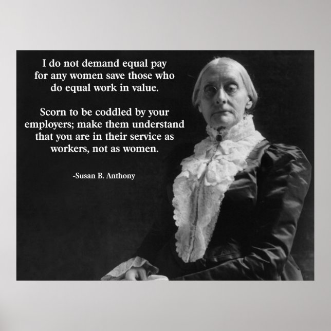Poster Susan B. Anthony (Devant)