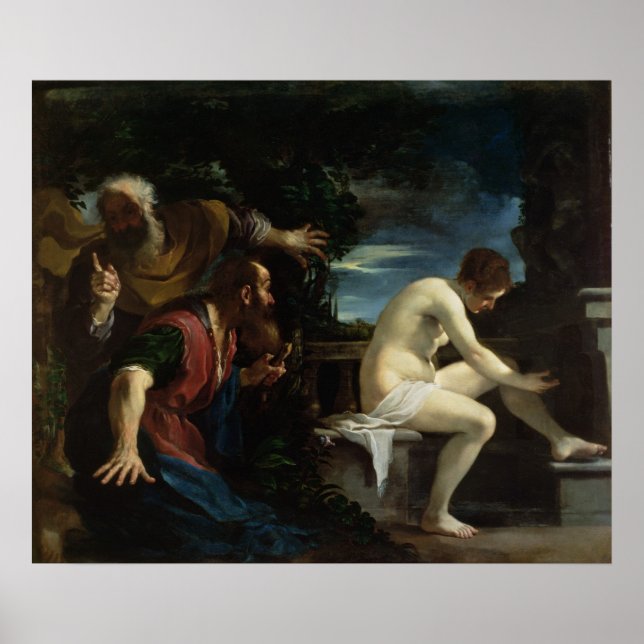 Poster Susanna et les Anciens (Devant)