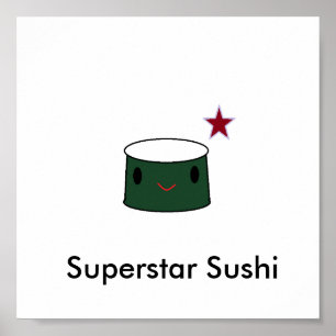 Poster Sushi Superstar