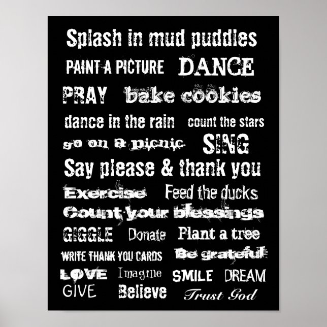 Poster Suspension de famille (Devant)