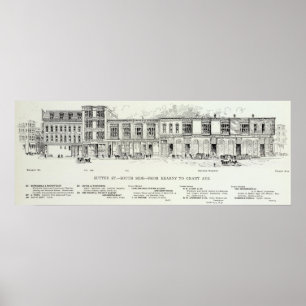 Poster Sutter South side Kearny et Grant