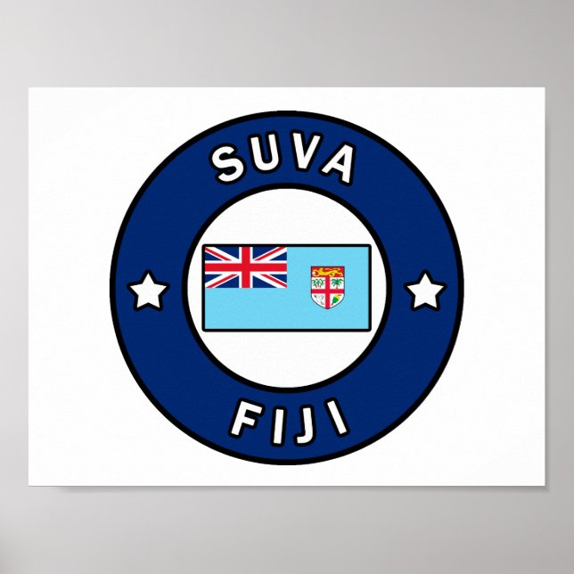Poster Suva Fidji (Devant)