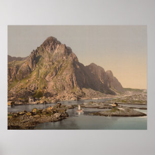 Poster Svolvaer, Lofoten, Nord-Norge, Norvège