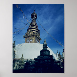 Poster Swamyambunath Stupa