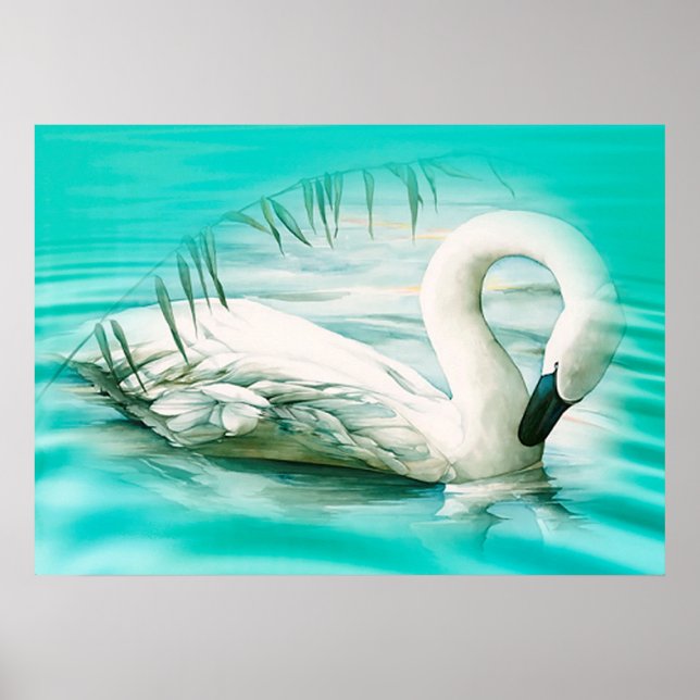 Poster Swan (Devant)