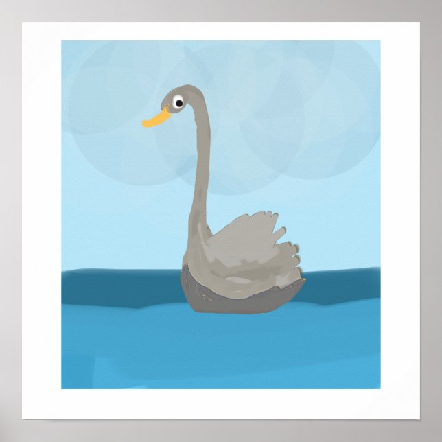 Poster Swan (Devant)