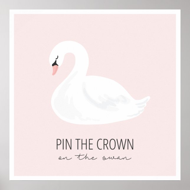 Poster SWAN - Éplucher la couronne sur l'affiche du cygne (Devant)