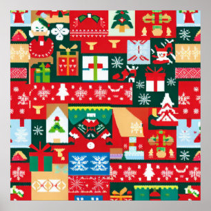 Poster Sweat moche Noël 1
