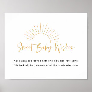 Poster Sweet Baby Wives Boho Sunshine