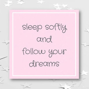 Poster Sweet Bedtime Words mur art