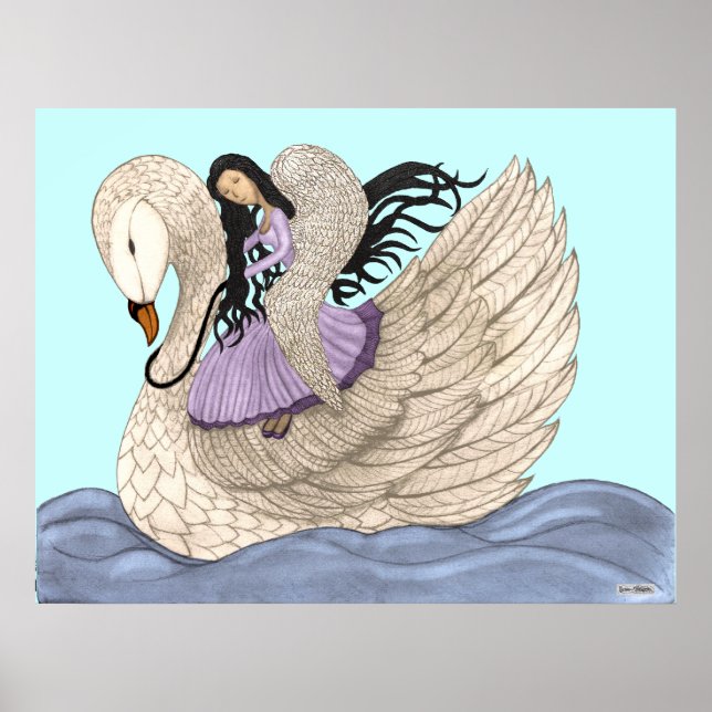 Poster Sweet Dreams (The Angel & The Swan) (Couleur compl (Devant)