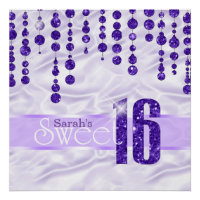 Sweet sixteen de bijou satiné violet ID260