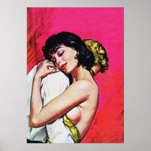 Poster Sweet Sweet Love Vintage Pulp Cover Art