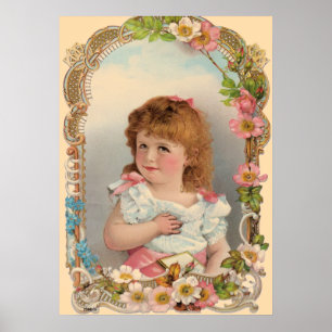 Poster Sweet Vintage fille