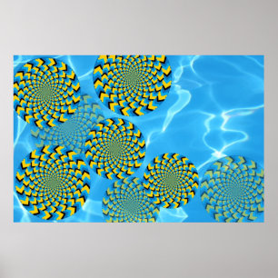 Poster Swim Wheelies