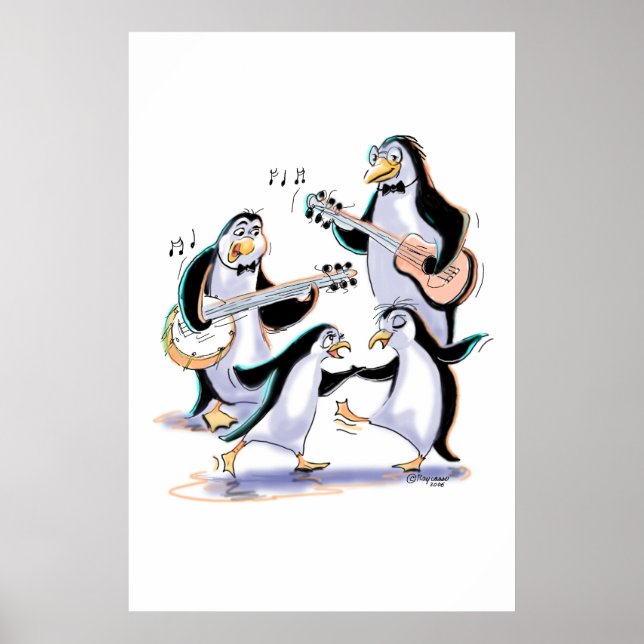 Poster sWiNgInG pEnGuInS (Devant)