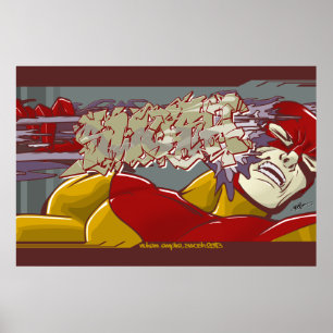 Poster Swosh, bande dessinée