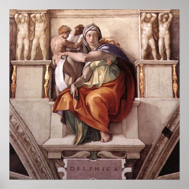 Poster Sybil de Delphes (Devant)