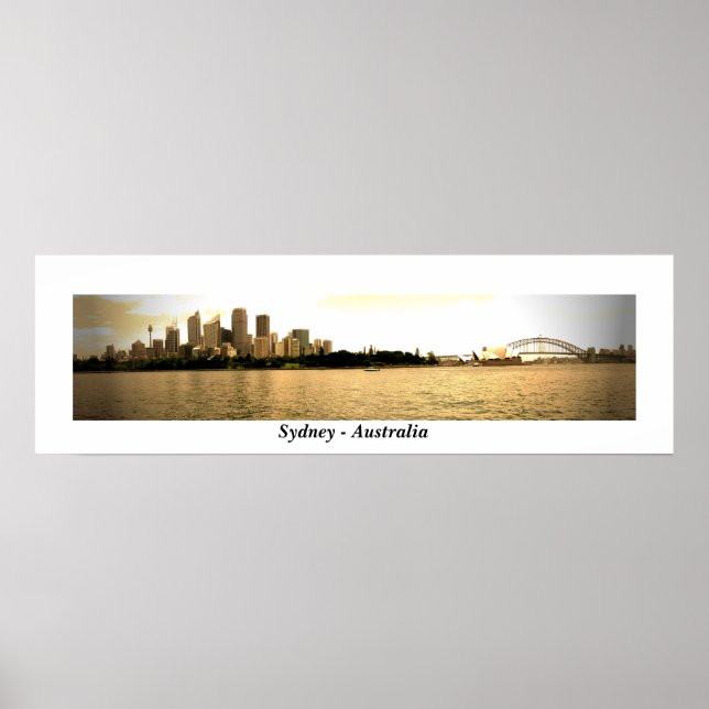 Poster Sydney Gold (Devant)