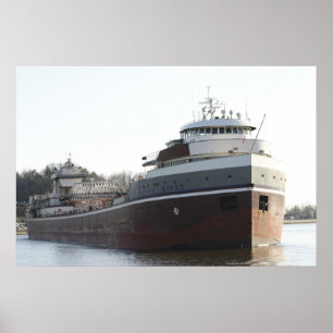 POSTER SYKÈQUES WILFRED BULK FREIGHTER