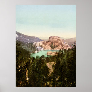 Poster Sylvan Lake Dakota du Sud