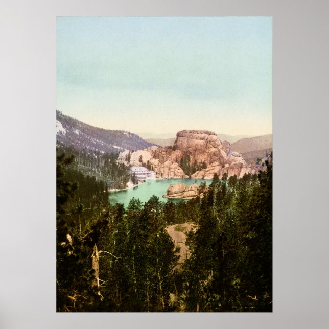 Poster Sylvan Lake Dakota du Sud (Devant)