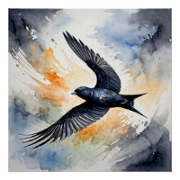 Symbiotique Sky Dancer : Graceful Swift BIrd