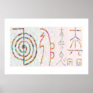 Poster SYMBOLE ART 2014 - Reiki Master Practice