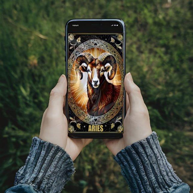 Poster Symbole astrologique d'Aries (Créateur téléchargé)