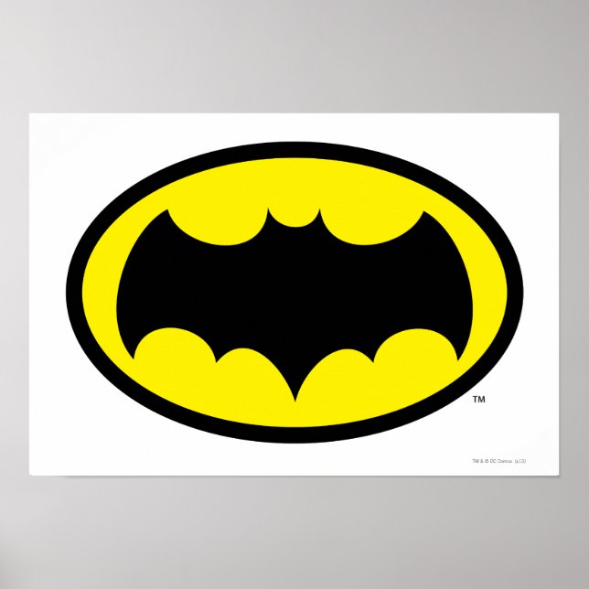 Poster Symbole Batman (Devant)