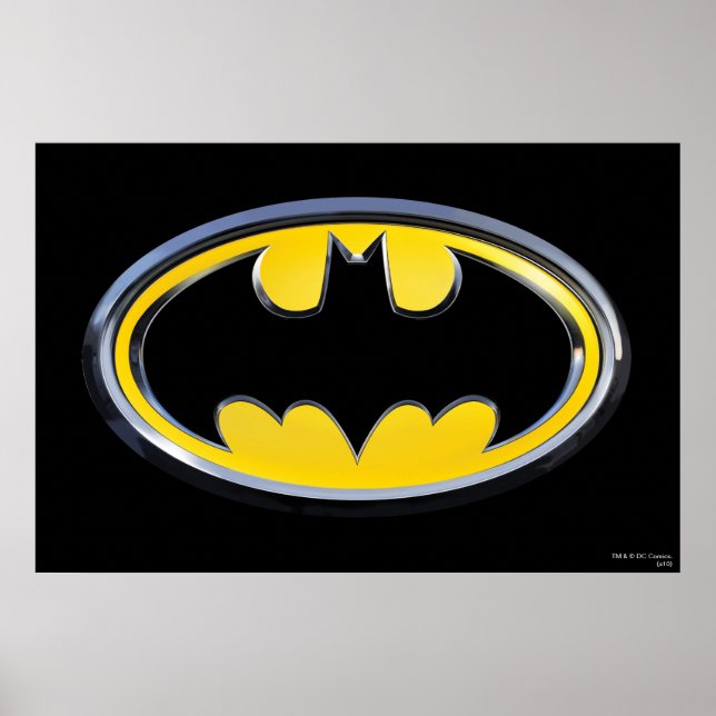Poster Symbole Batman | Logo classique (Devant)