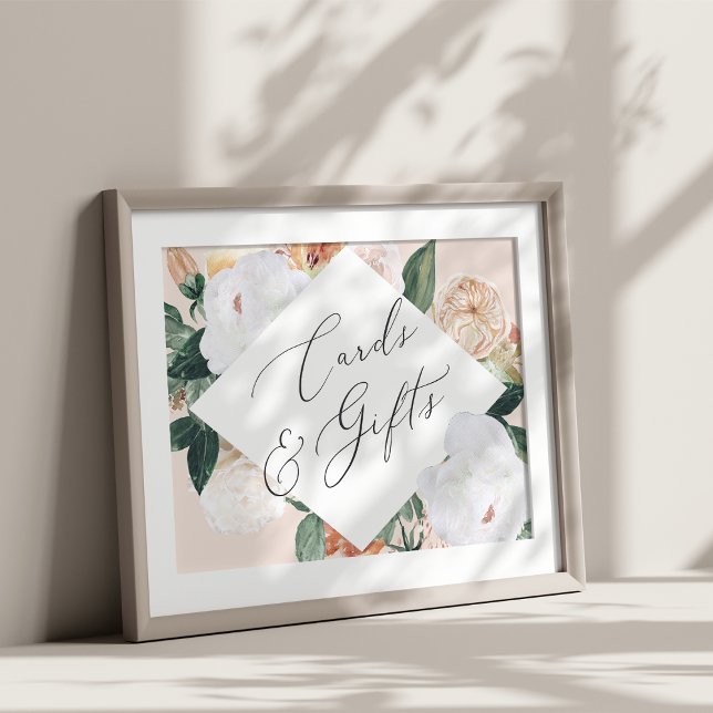 Poster Symbole Boho Blooms Cartes de Mariage & Cadeaux (Créateur téléchargé)