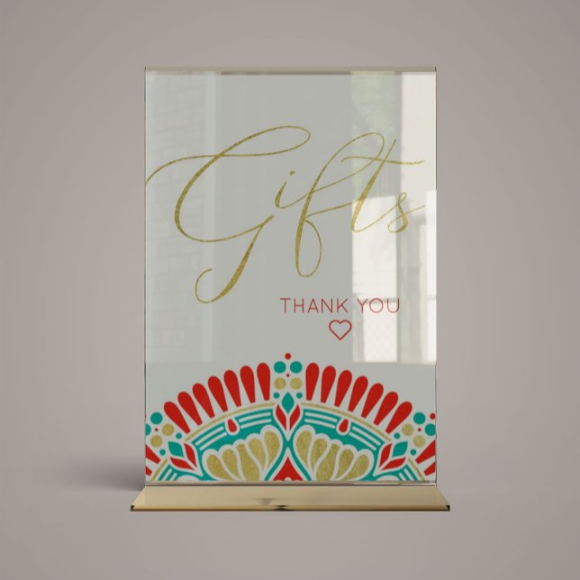 Poster Symbole Boho Fiesta Baby shower Cadeaux (Créateur téléchargé)