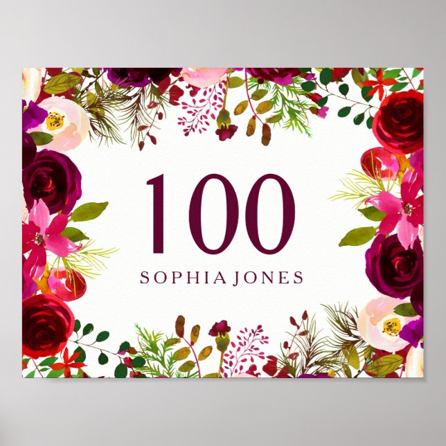 Poster SYMBOLE BOHON ROUGE BOURSE BOURSE 100e ANNIVERSAIR (Devant)