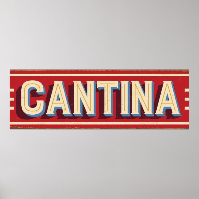Poster Symbole Cantina (Devant)